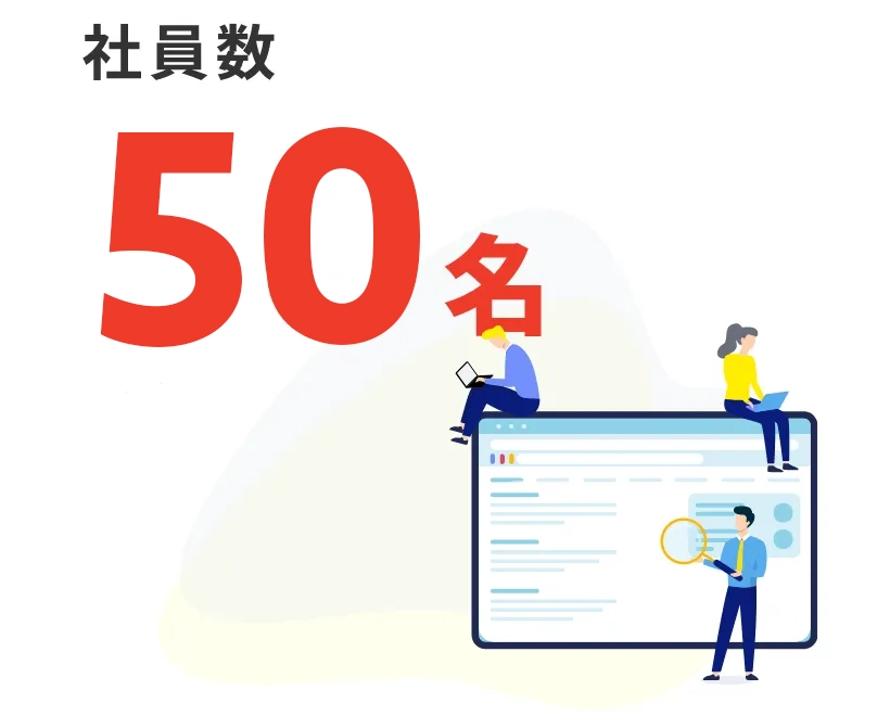 社員数50名
