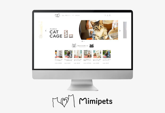 mimipetsサイトのイメージ画像