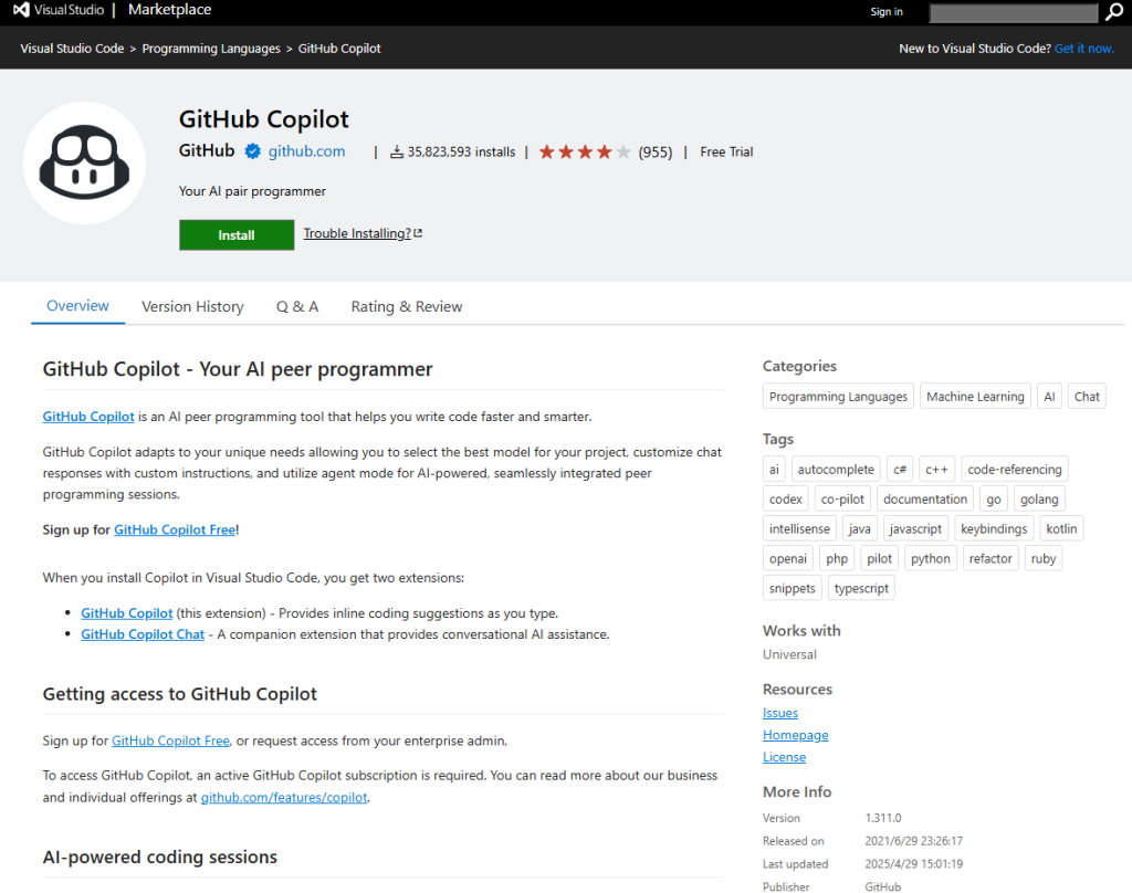 GitHub Copilo